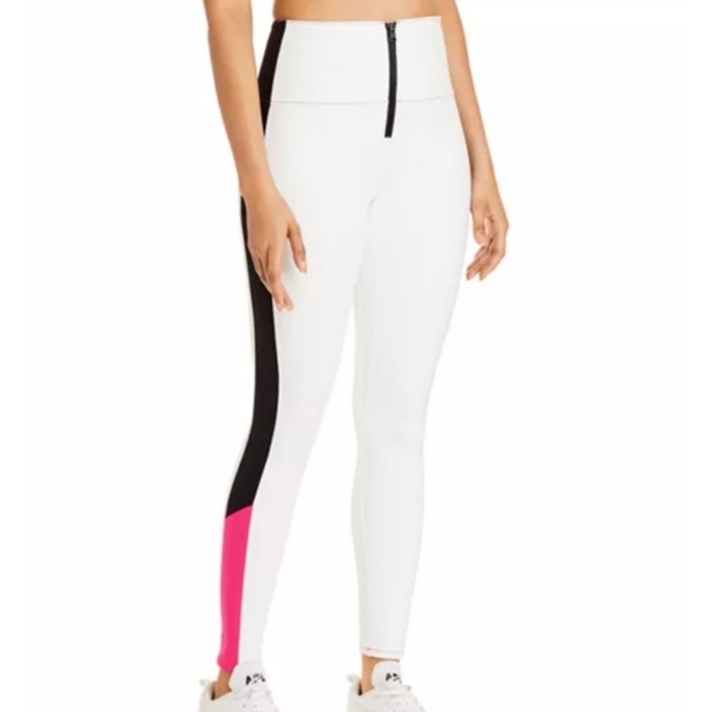 New Solid & Striped Sport Soleil High Waisted Zip Front Legging